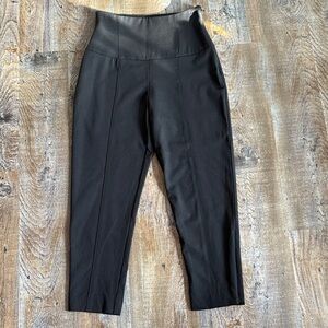 Sarah Pacini | Hi- Waist Wool Blend Dress Pants